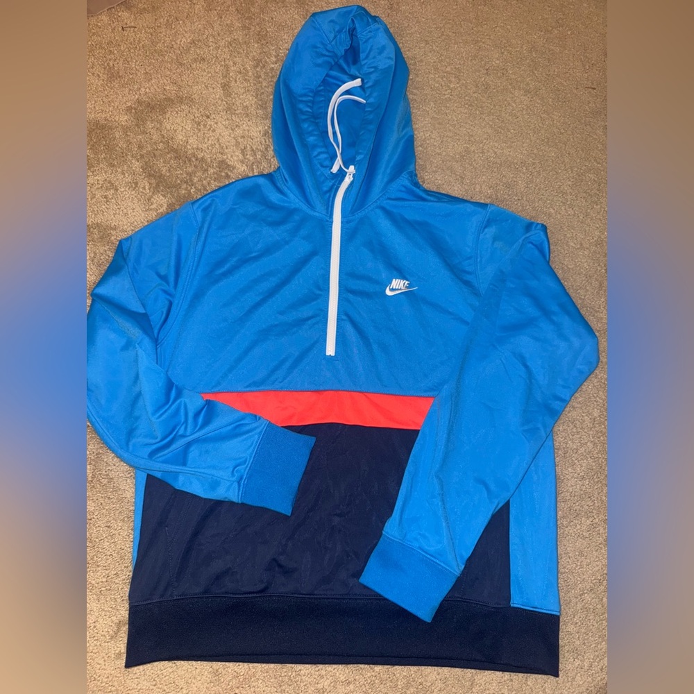 Nike Men's Blue and Red Jacket